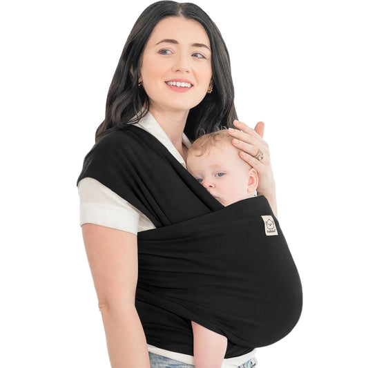 KeaBabies - Fular portabebés transpirable todo en 1, original, ligero, manos libres