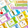 Tarjetas parlantes para niños pequeños con 510 palabras reconocibles a simple vista