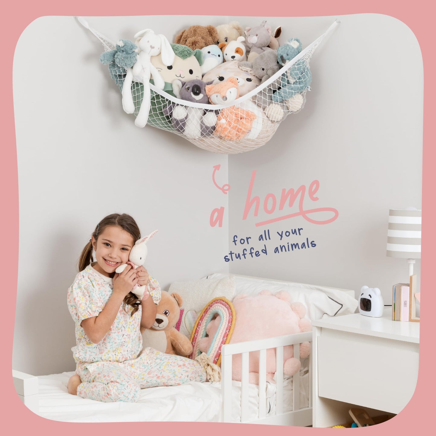 Hamaca de almacenamiento de animales de peluche