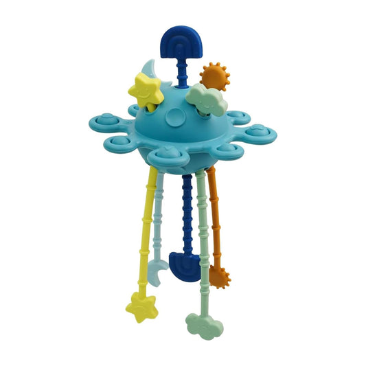 Juguetes Montessori sensoriales de silicona para bebés