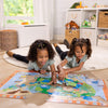 Melissa & Doug National Parks U.S.A. - Rompecabezas de piso con mapa – 45 piezas gigantes