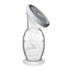 Extractor de leche de silicona Haakaa Gen 2 con base de succión y tapa de silicona a prueba de fugas, 100 ml