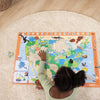 Melissa & Doug National Parks U.S.A. - Rompecabezas de piso con mapa – 45 piezas gigantes