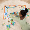 Melissa & Doug National Parks U.S.A. - Rompecabezas de piso con mapa – 45 piezas gigantes