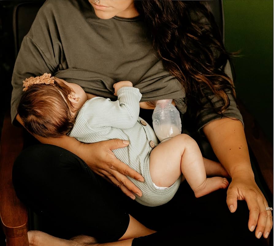 Extractor de leche de silicona Haakaa Gen 2 con base de succión y tapa de silicona a prueba de fugas, 100 ml