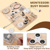 Tabla Montessori de madera para niños
