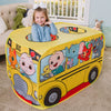 Sunny Days Entertainment Tienda desplegable de autobús escolar amarillo - CoComelon