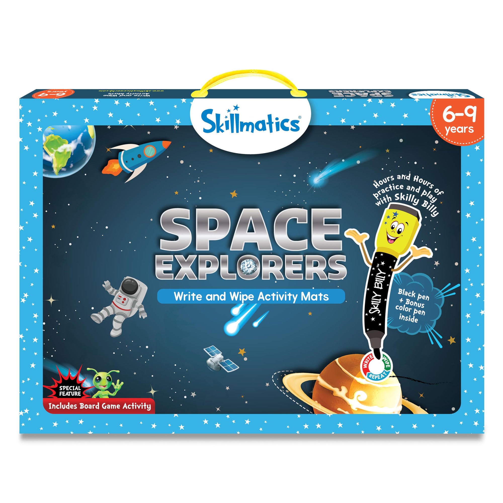 Juego educativo de Skillmatics: Space Explorers (exploradores espaciales)