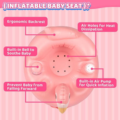 Asiento inflable para bebé de 3 a 36 meses