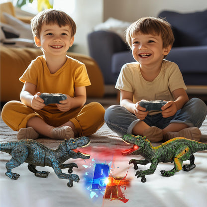 Robot Dinosaurio Control Remoto 5 A 7 Años Azul Electrónico