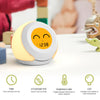 Termómetro para habitación de niños, higrómetro y bonitas expresiones faciales, elección de luz colorida