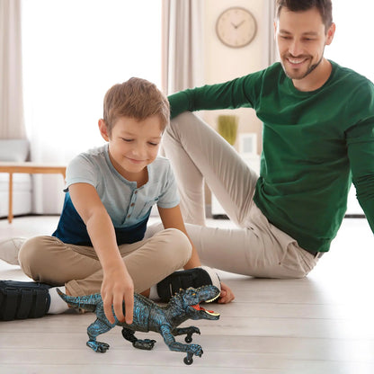 Robot Dinosaurio Control Remoto 5 A 7 Años Azul Electrónico