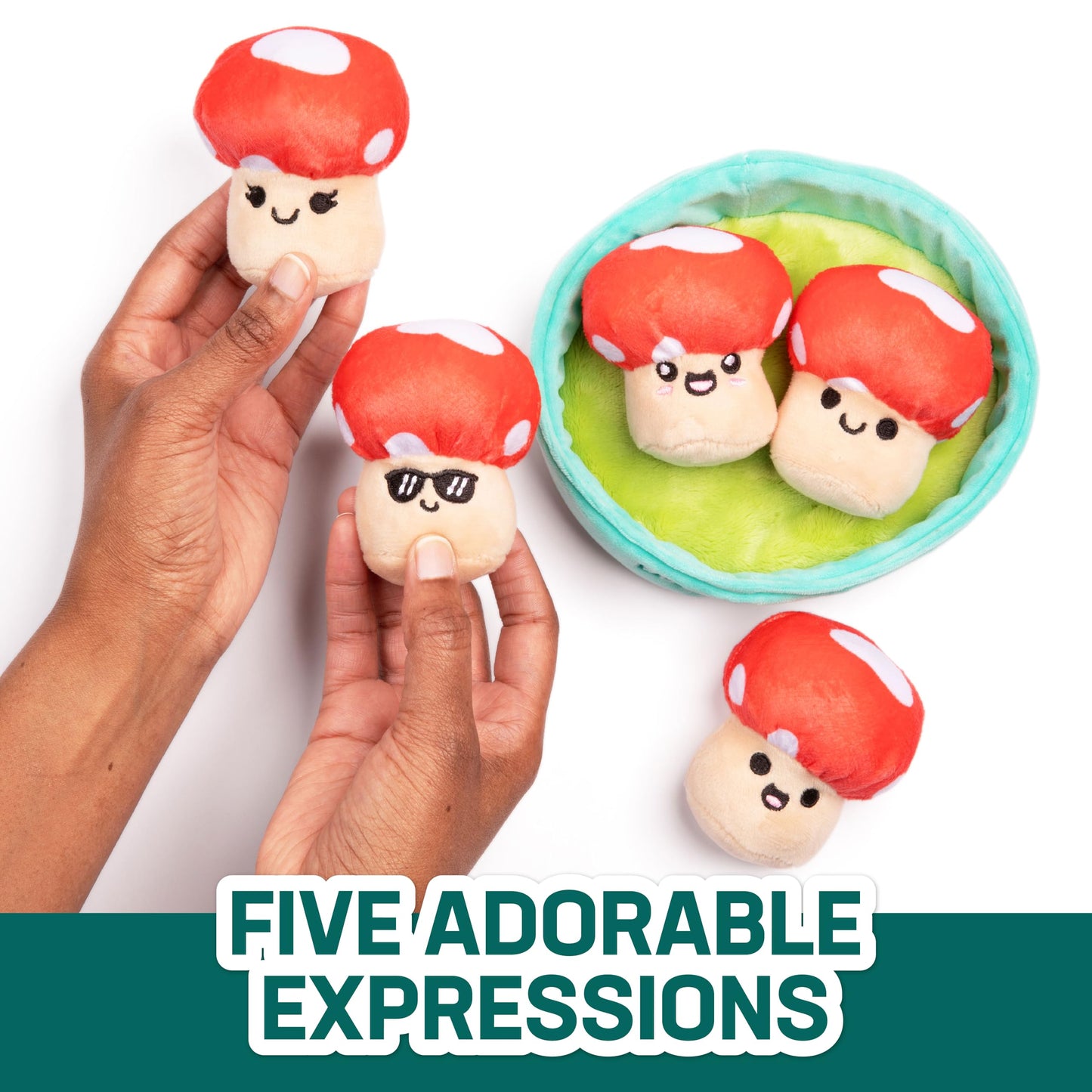 Setas de apoyo emocional de animales de peluche y juguetes relacionables