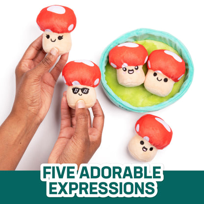 Setas de apoyo emocional de animales de peluche y juguetes relacionables