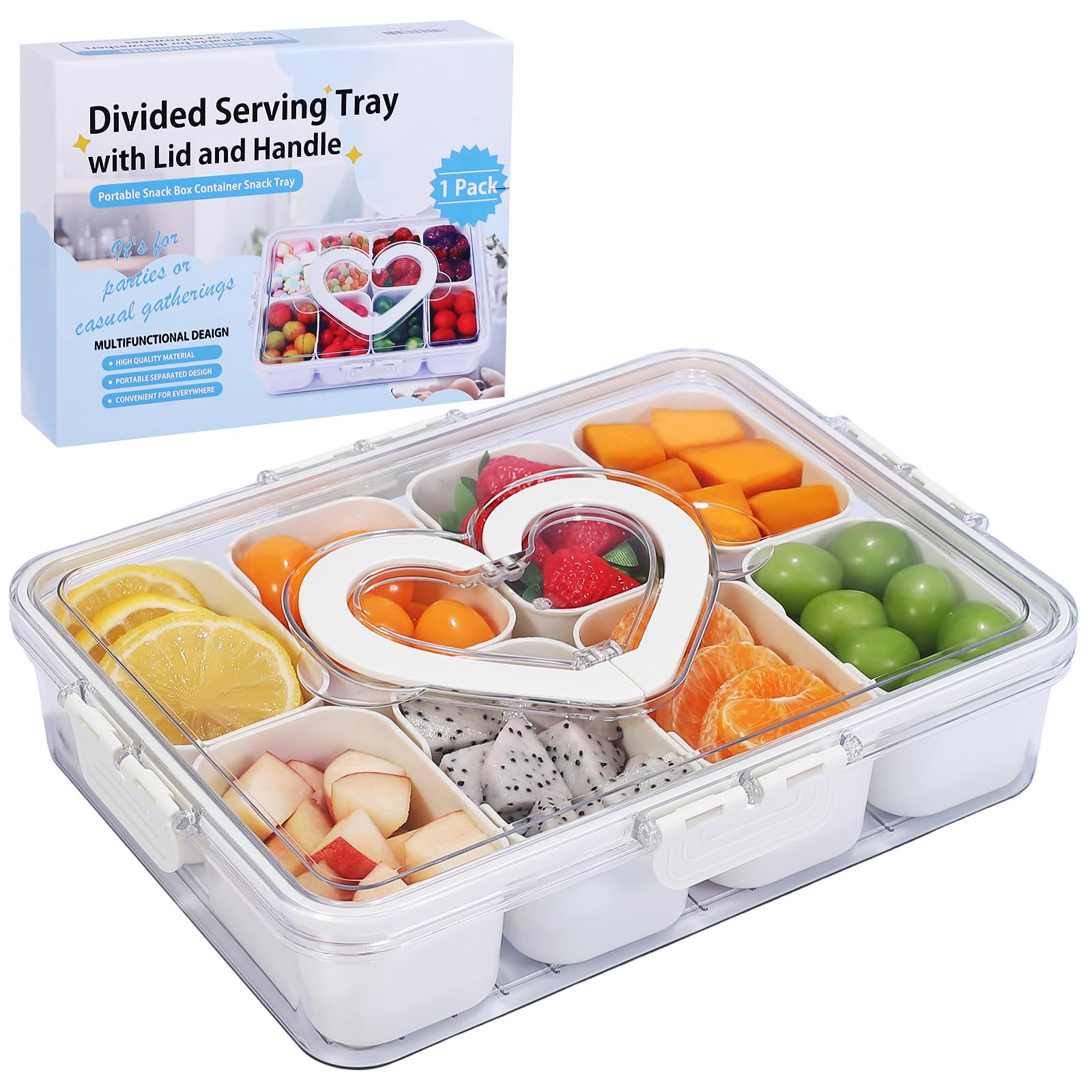 Contenedor de caja de refrigerios