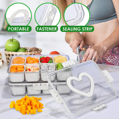 Contenedor de caja de refrigerios