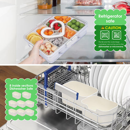 Contenedor de caja de refrigerios