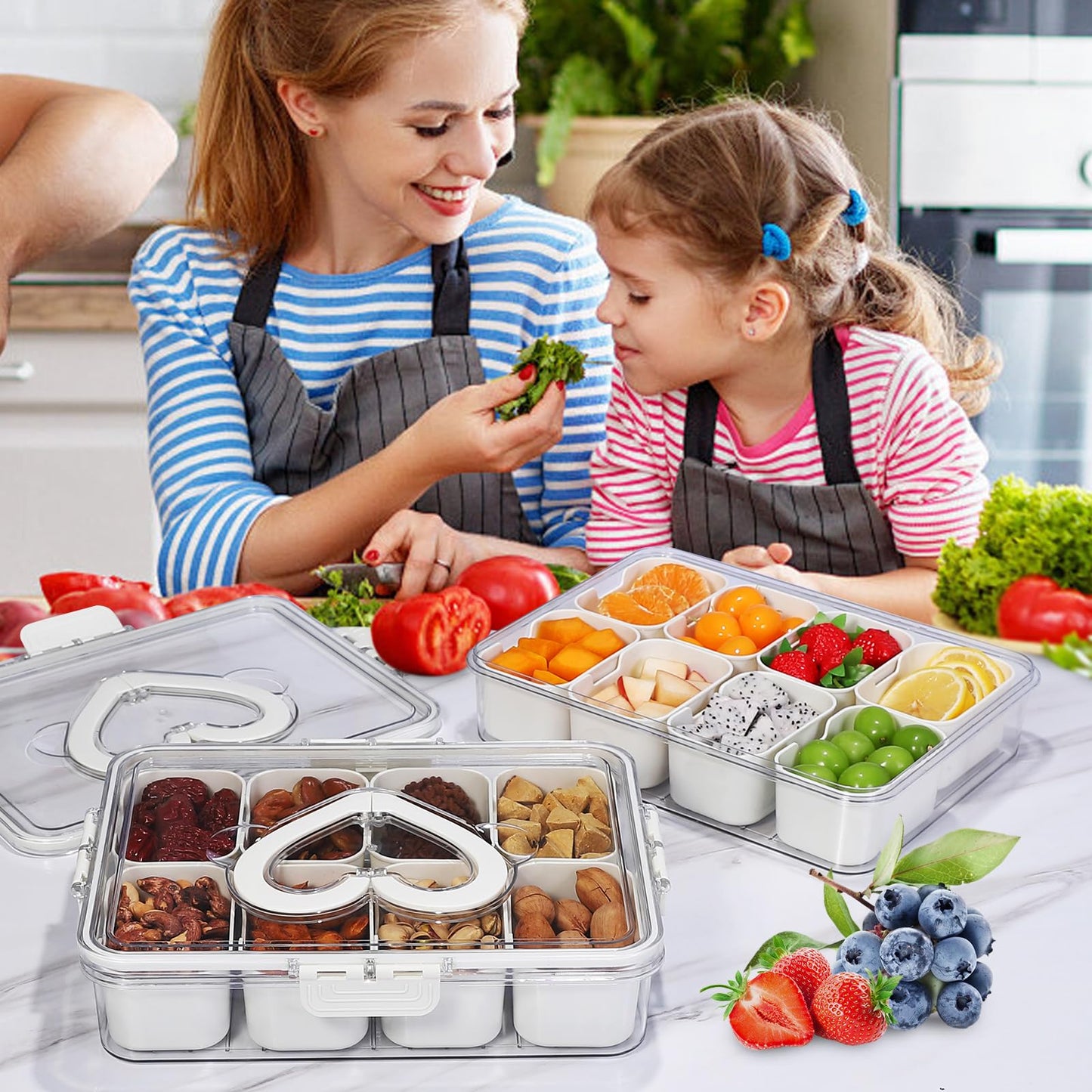 Contenedor de caja de refrigerios