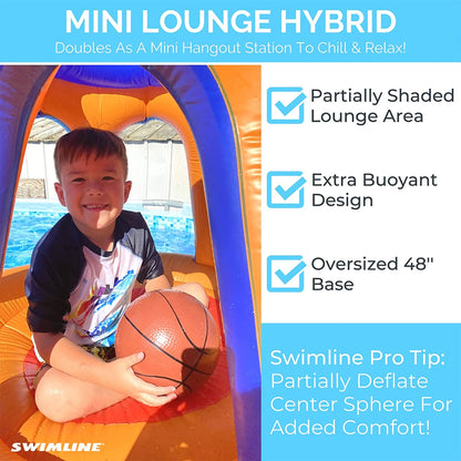 Piscina inflable gigante de juguete Swimline para shootball