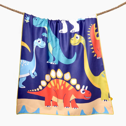 Eunzel Toalla de playa de microfibra para niños