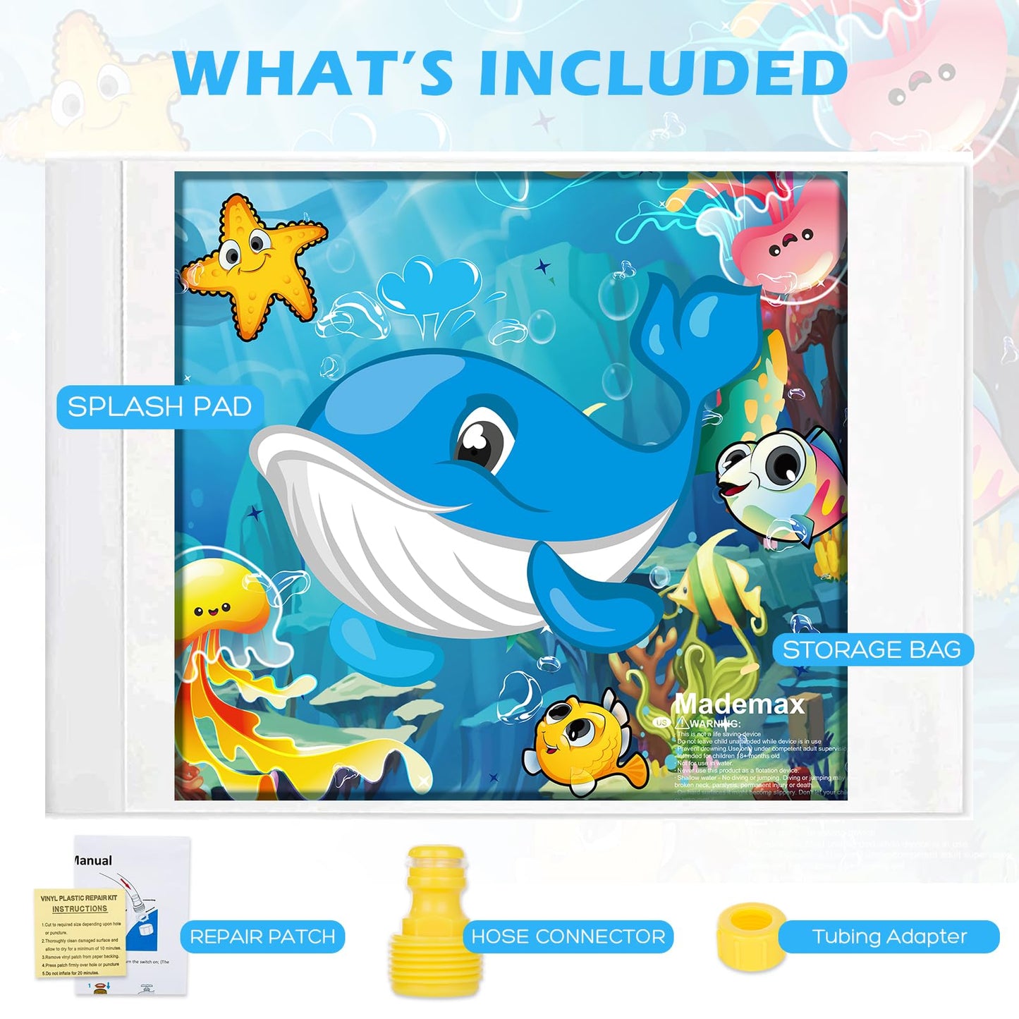 Mademax - Alfombrilla para salpicaduras