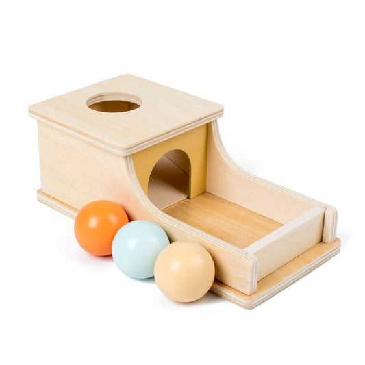 Busy Edition Juguetes Montessori para bebés de 6 a 12 meses Caja de permanencia