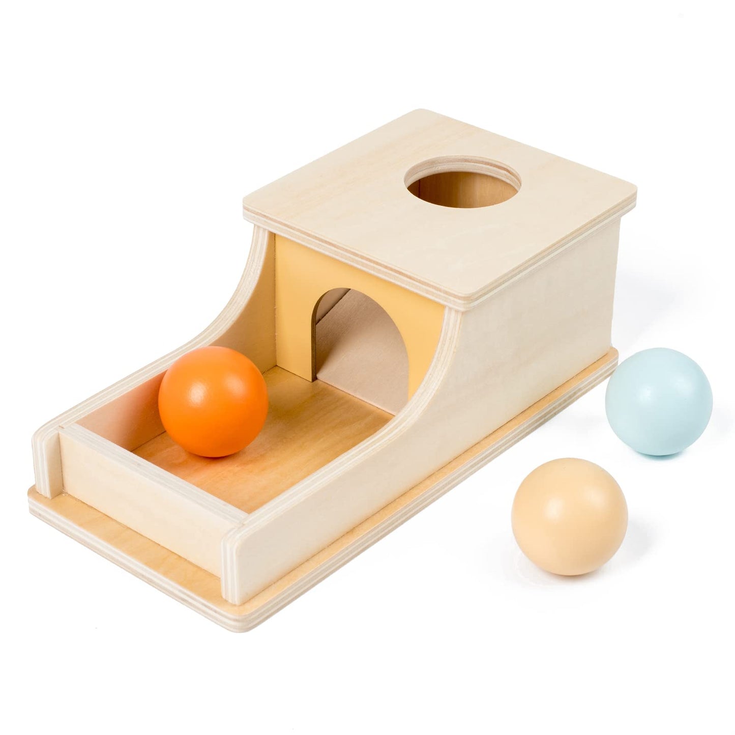 Busy Edition Juguetes Montessori para bebés de 6 a 12 meses Caja de permanencia