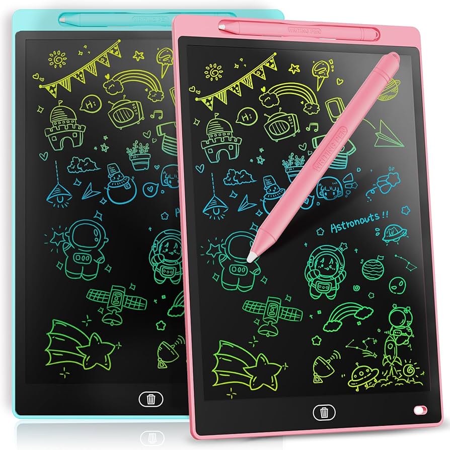 Genialba - [2 Pack] Tableta de escritura LCD de 8.5 pulgadas
