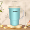 Vasos para niños pequeños – Adorable vaso en miniatura de 9 onzas con popote resistente a fugas