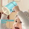 Vasos para niños pequeños – Adorable vaso en miniatura de 9 onzas con popote resistente a fugas