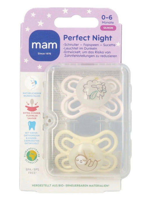 Mam Perfect Night Sucette Silicona 0-6m