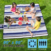Mantas de picnic,80'' x 80'' mantas de picnic extra grandes