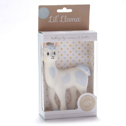 Juguetes para la dentición de bebés Lil' Llama, mordedor de llama para bebés
