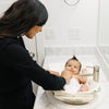 Bañera para bebé recién nacido, suave y plegable, para bebé, 0 a 6 meses, por Puj Tub, Blanco