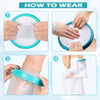 Funda de yeso para brazo completo para ducha, brazo de adulto, 100 % impermeable