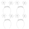 Diadema de copo de nieve 6 piezas