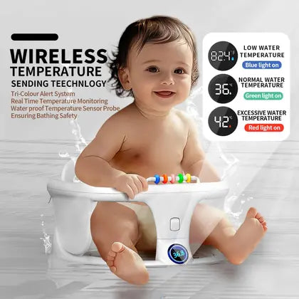 Asiento de baño CheerKid Essential para bebés de 0 a 12 meses
