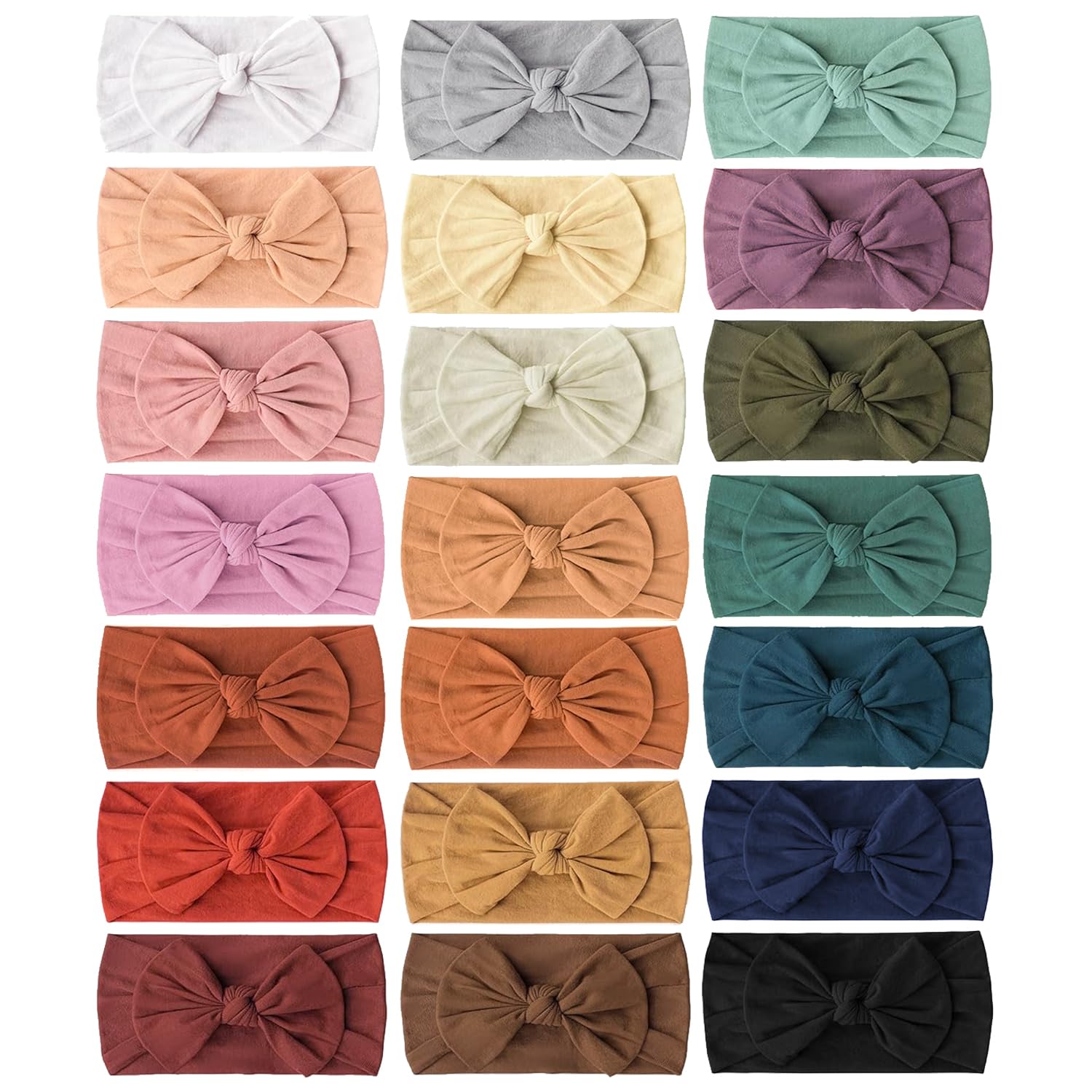 Prohouse 21 diademas de nailon para bebé