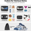6 Cubos de embalaje Pebbler para viajes
