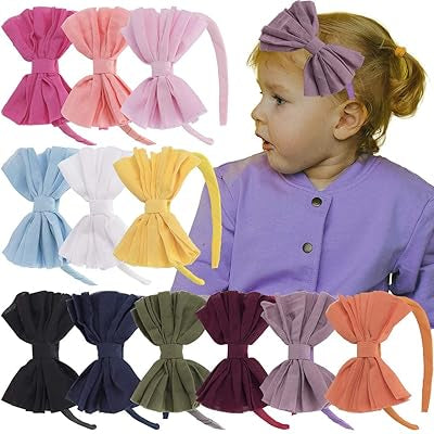XIMA Girls Headbands, 12 diademas