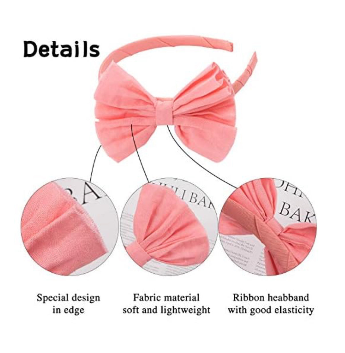 XIMA Girls Headbands, 12 diademas