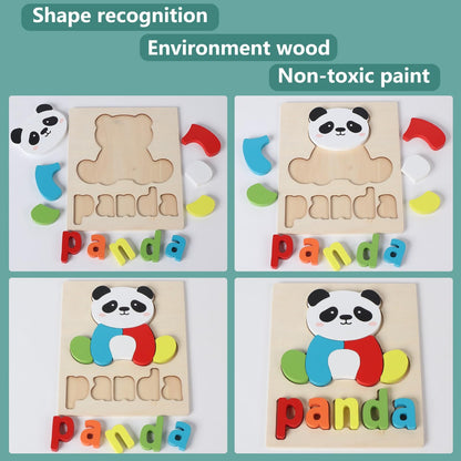 PEQUEE Puzzle de Madera para Niños Pequeños paquete de 10