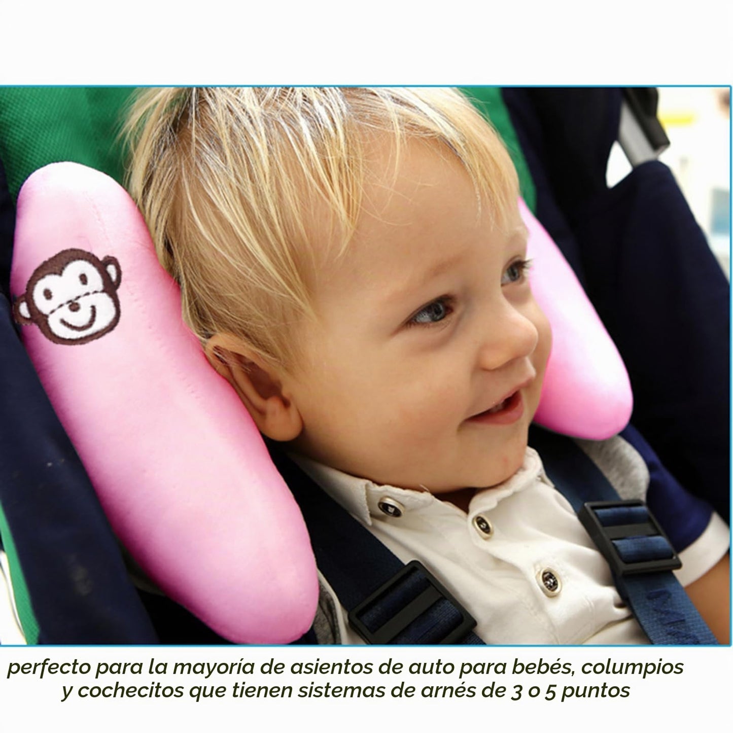 Soporte para la cabeza del cuello del asiento de automóvil para bebé (Copia)