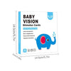 Tarjetas de estimulación visual | Tarjetas sensoriales de alto contraste para niños pequeños