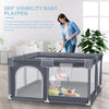 Corralito seguro para bebés y patios de juegos (tamaño de 50 x 50 pulgadas)
