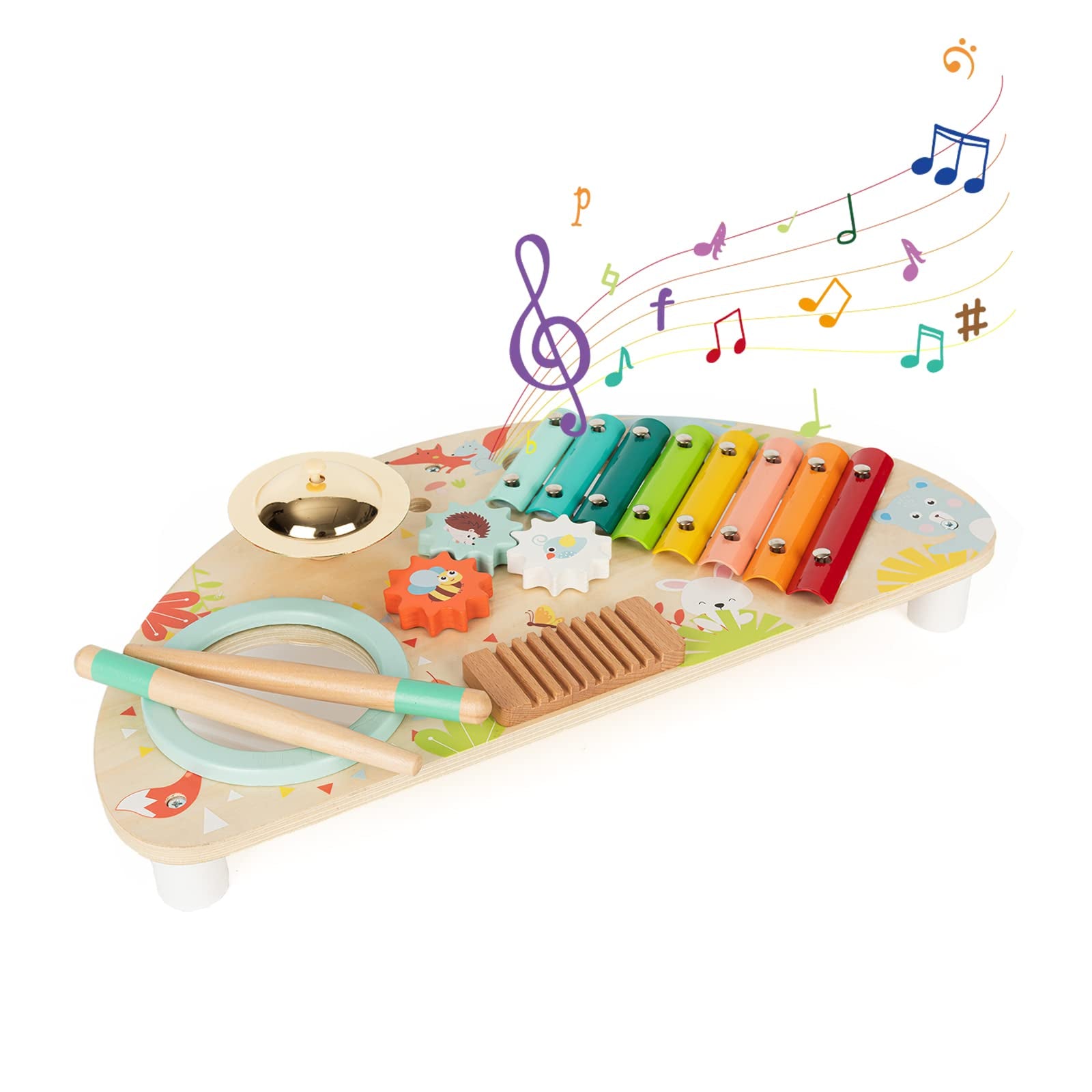 Rundad Instrumentos musicales de juguetes para bebés