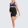 CRZ YOGA Pantalones cortos premamá, de 15 cm de largo, talla S