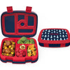 Bentgo® Kids imprime a prueba de fugas, estilo Bento de 5 compartimentos