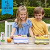 Bentgo® Kids imprime a prueba de fugas, estilo Bento de 5 compartimentos