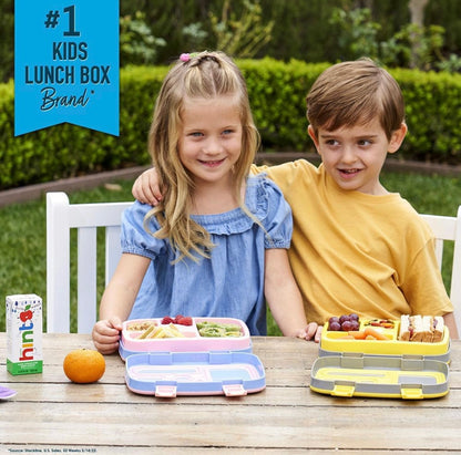 Bentgo® Kids imprime a prueba de fugas, estilo Bento de 5 compartimentos